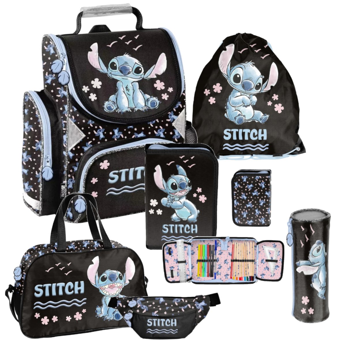 ZESTAW SZKOLNY 6-ELEMENTÓW LILO&STITCH DISNEY DS25GG PASO
