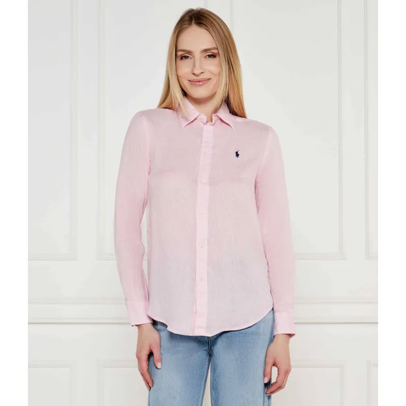 POLO RALPH LAUREN Lniana koszula Classic fit
