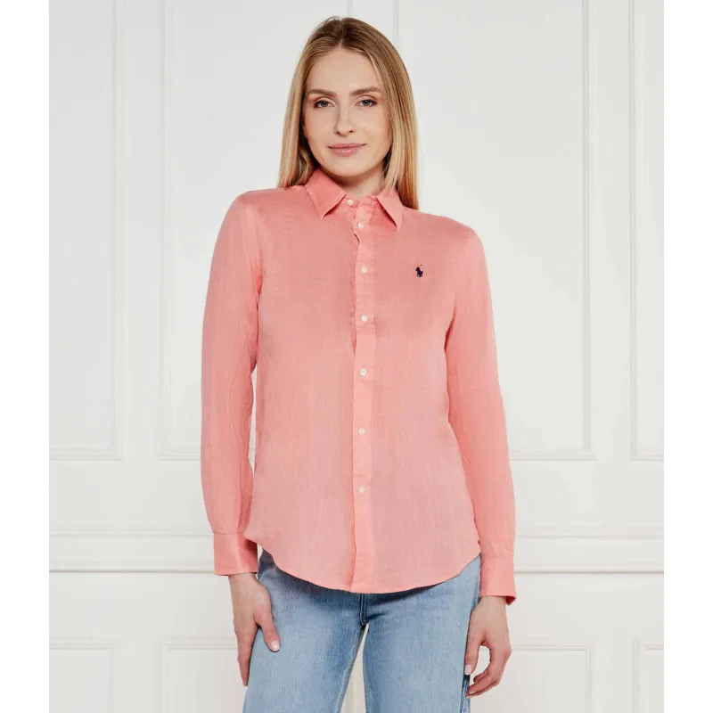 POLO RALPH LAUREN Lniana koszula Classic fit