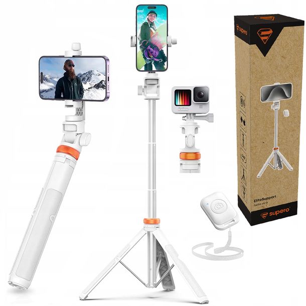 Selfie Stick Statyw Tripod Kijek do Selfie Pilot Bluetooth GOPRO do telefon