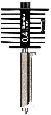 Hotend z dyszą ze stali hartowanej do drukarek Bambu Lab z serii A1 - 0,4 mm} BML-24674 BML-24674