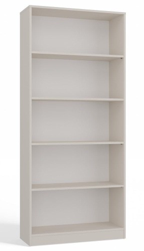 Regał, szafka, biblioteczka, R80, 80x30x182 cm, beżowy, mat