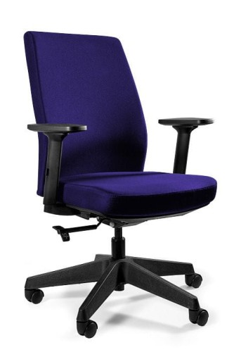 Fotel obrotowy, ergonomiczny, Work, navyblue