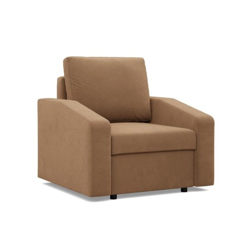 Fotel wypoczynkowy, Neo Mikrofaza, 83x92x85 cm, cappuccino
