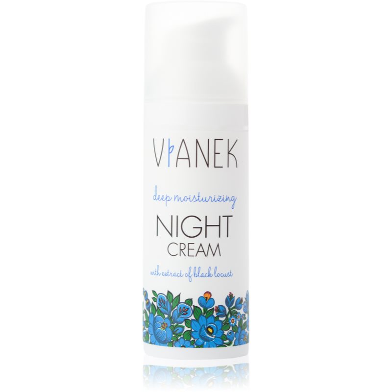 Vianek Intensywnie nawilżający krem do twarzy na noc 50ml