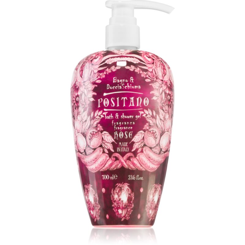Rudy - Le Maioliche Positano Rosa Damascena pianka pod prysznic do kąpieli 700 ml
