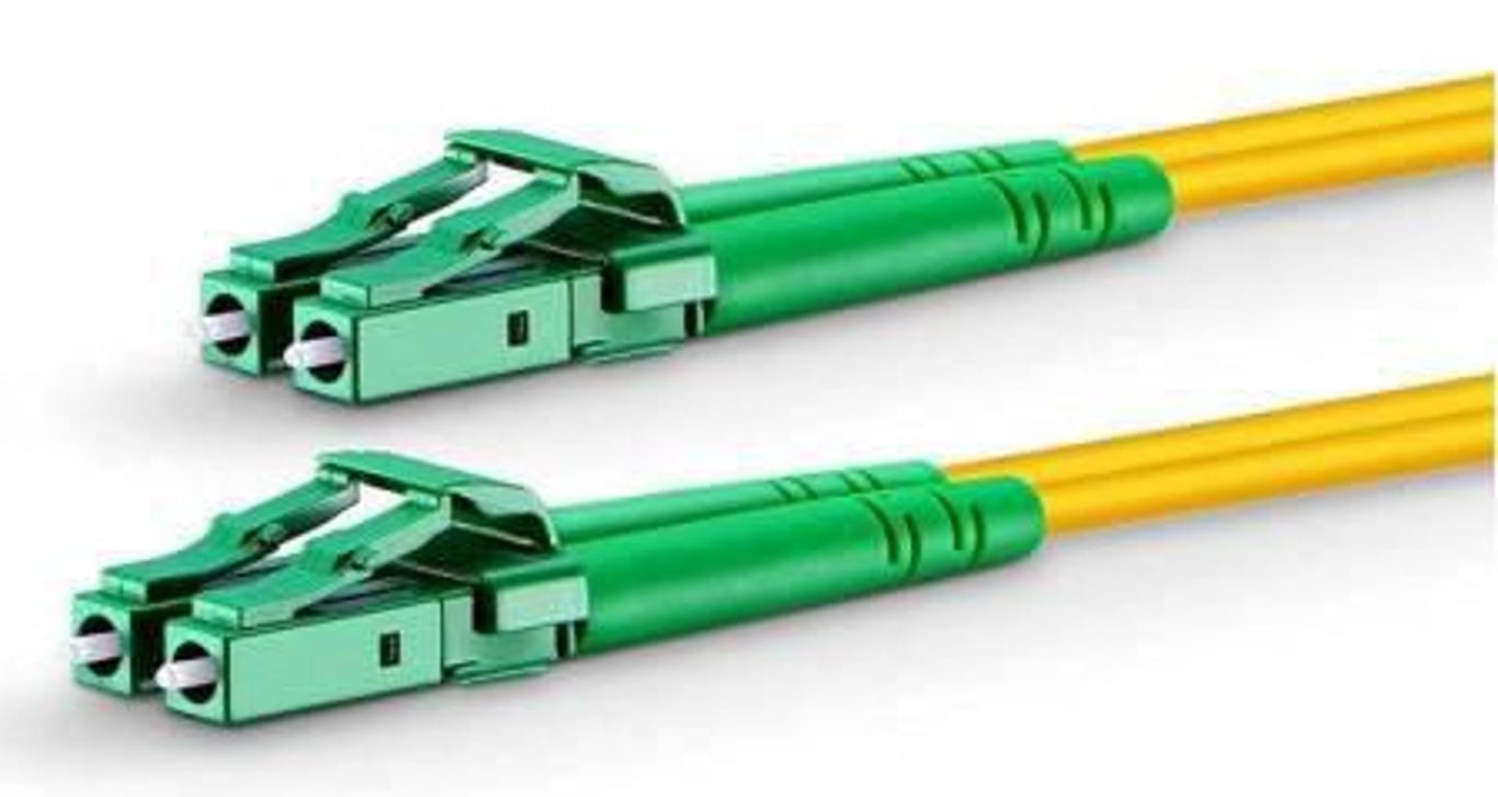 Microconnect FIB4330001 kabel InfiniBand / światłowodowy 1 m LC LC/APC Zielony, Żółty FIB4330001