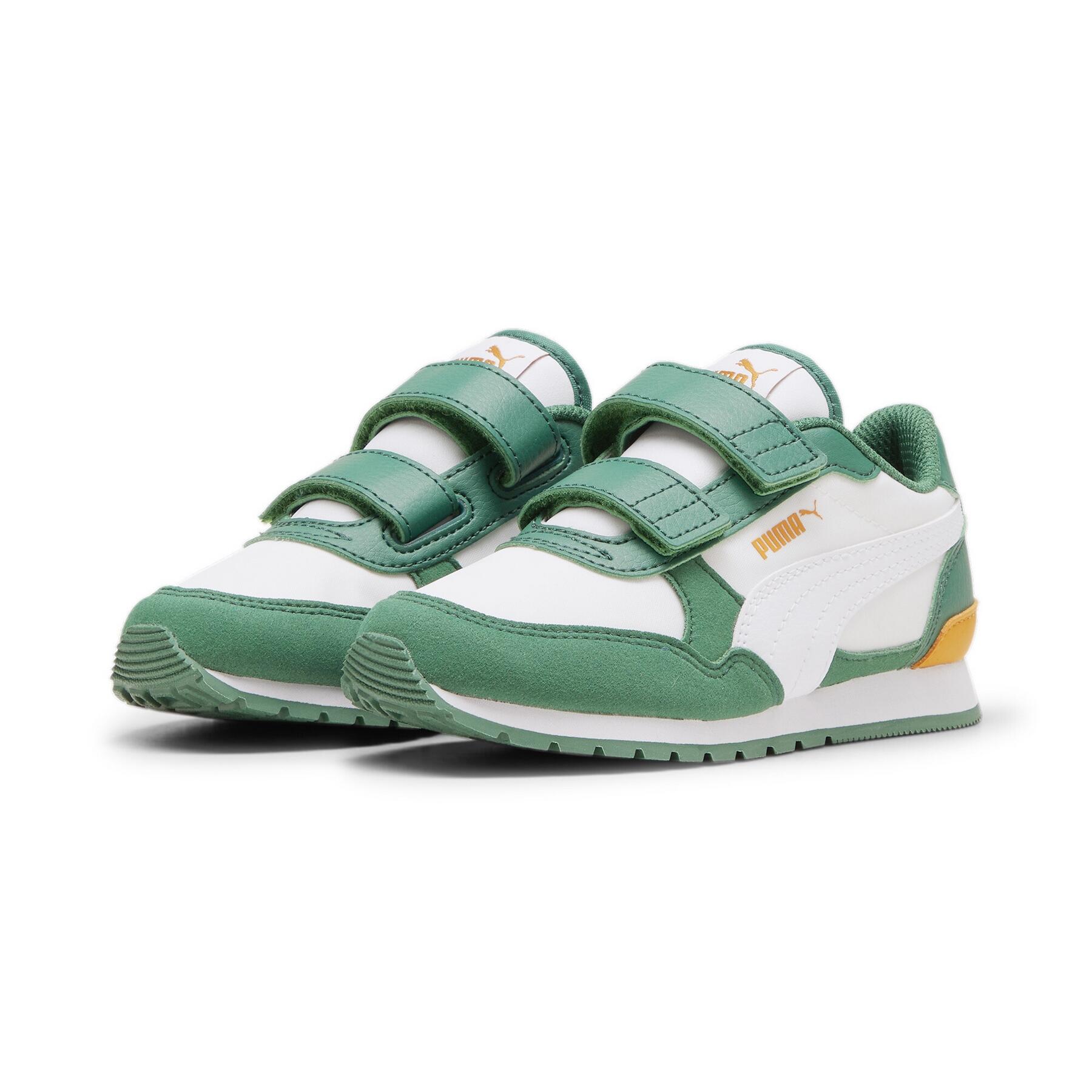PUMA ST Runner V3 NL V PS, Sneaker Unisex Kids, Vine White-Imbir Tea, 32 EU, Wine Puma Biała herbata imbirowa, 32 EU