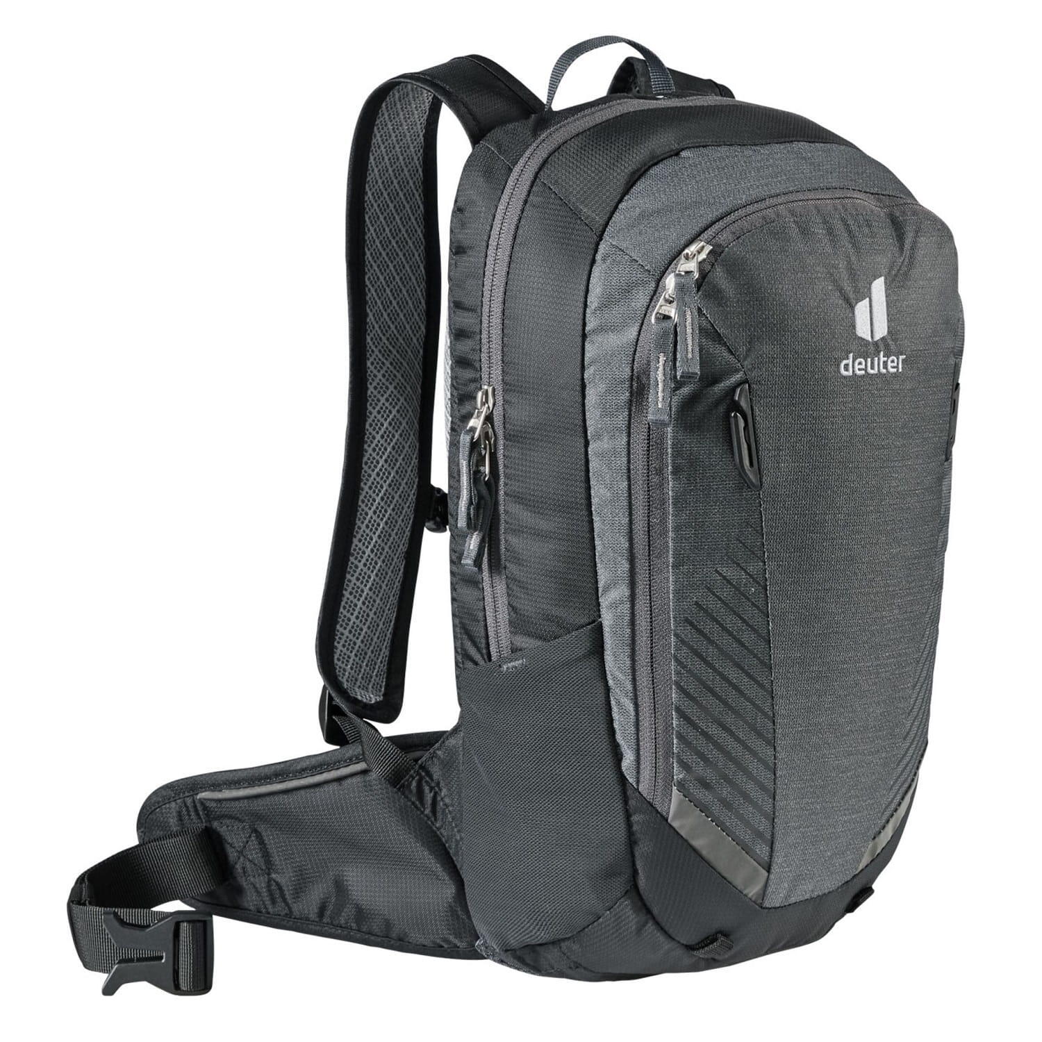 Deuter Compact 8 JR Backpack Kids, szary/czarny 2022 Plecaki z bukłakiem 3612021-4701