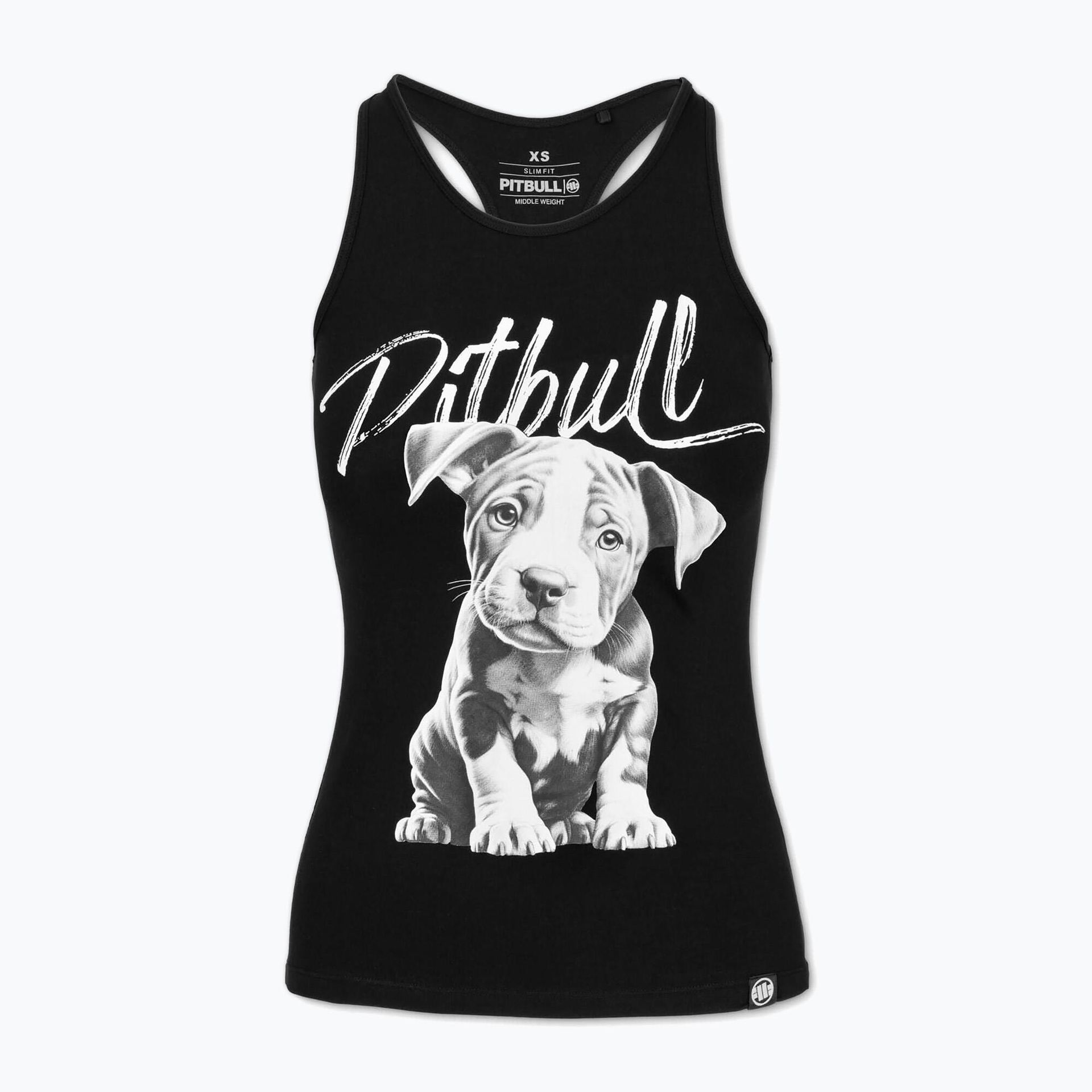 Tank Top damski Pit Bull Middle Weight 190 Spandex Puppy '25 - Czarny  S (34)