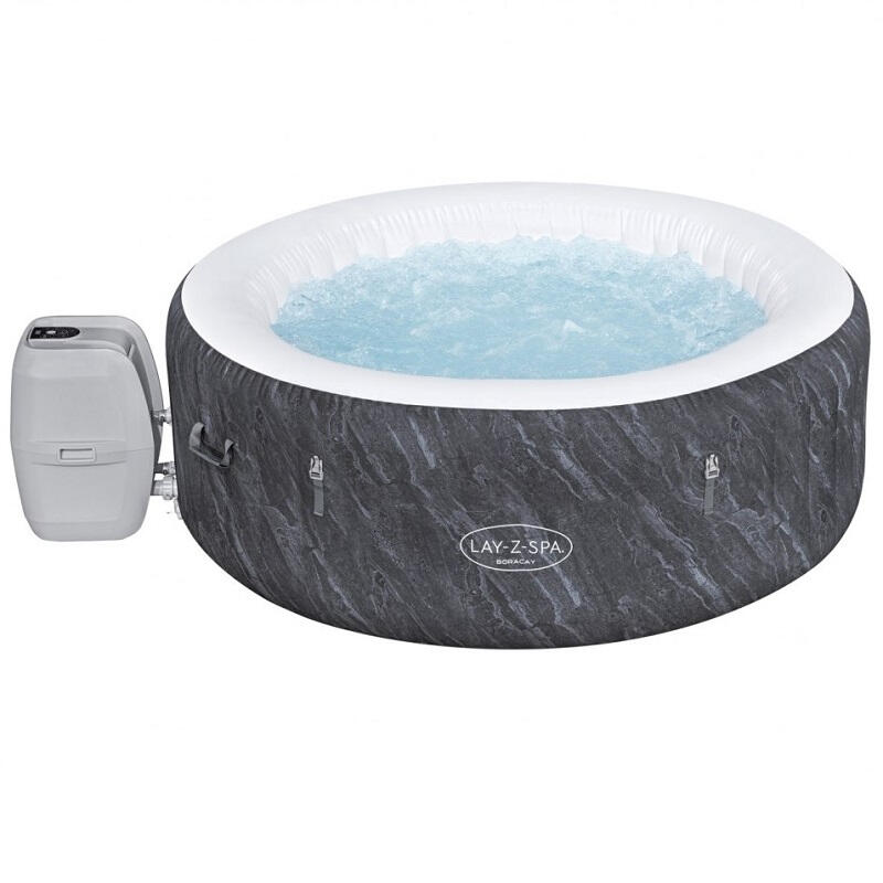 Boracay Lay-Z-Spa AirJet Plus Jacuzzi BESTWAY 4-osobowe + Pompa + Aplikacja