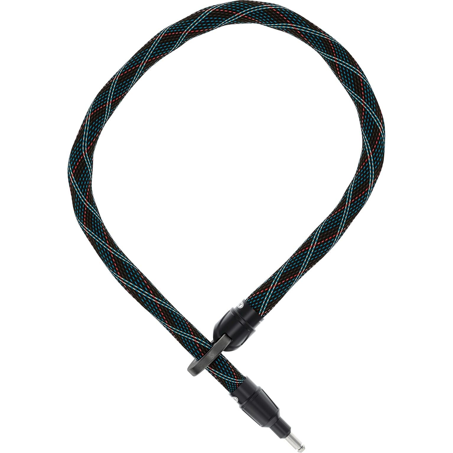Abus ACH IvyTex 8KS/100 Frame Lock Chain, szary 2022 Akcesoria do zabezpieczeń 68465