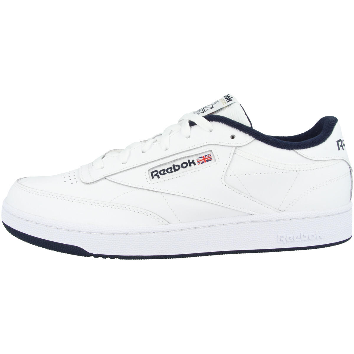 Buty męskie trampki sportowe Reebok Club C 100000156 skórzane białe 43