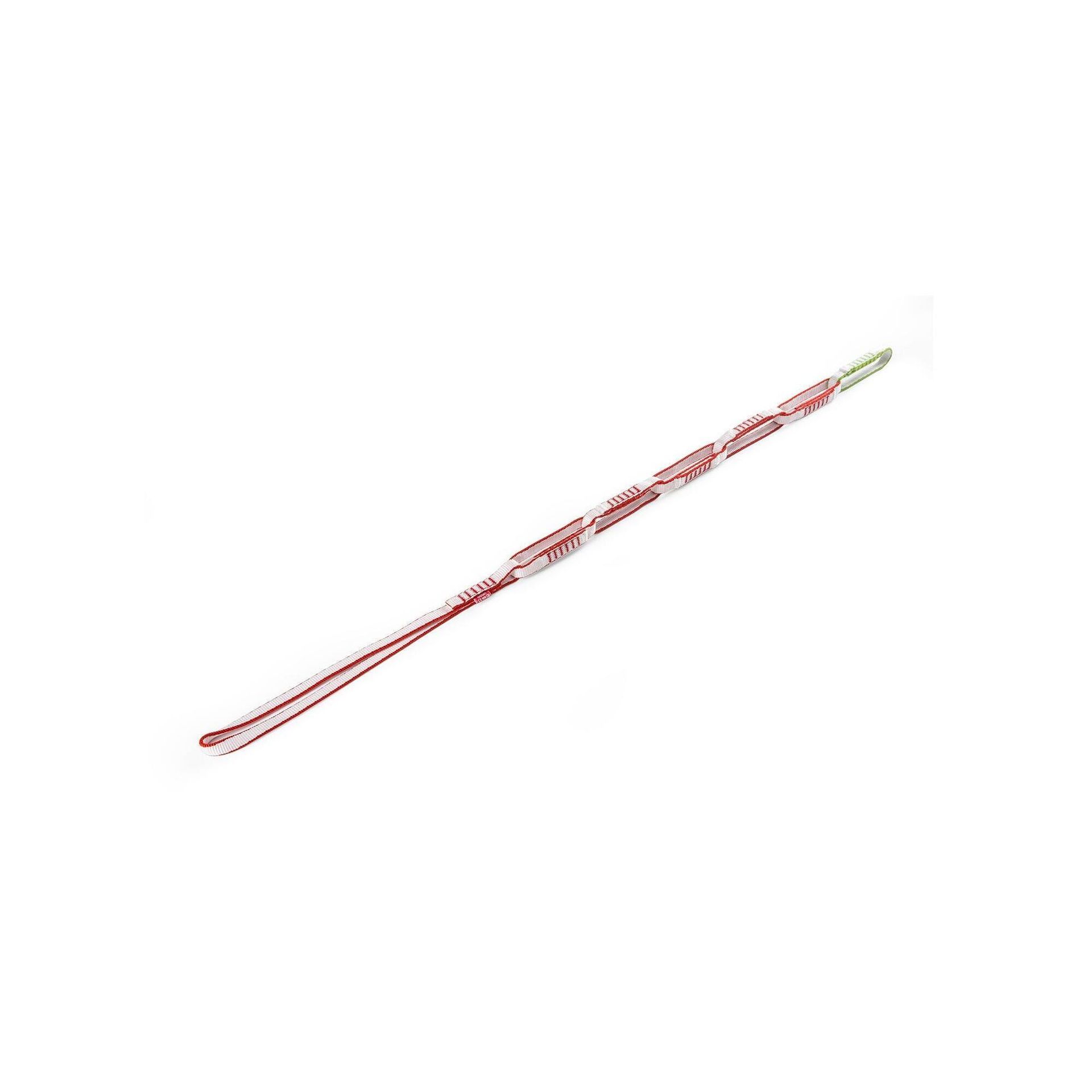 Taśma wspinaczkowa Ocun Ultichain Bio-Dyn 12 mm 90 cm - red/white