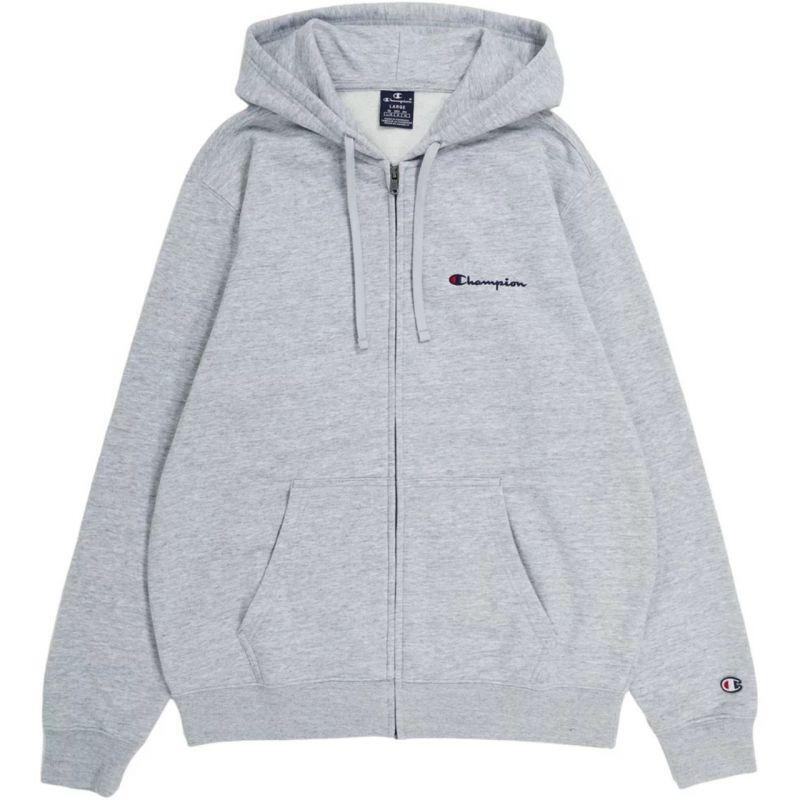 Bluza Męska 220260 EM021 Z Pełnym Zamkiem Błyskawicznym