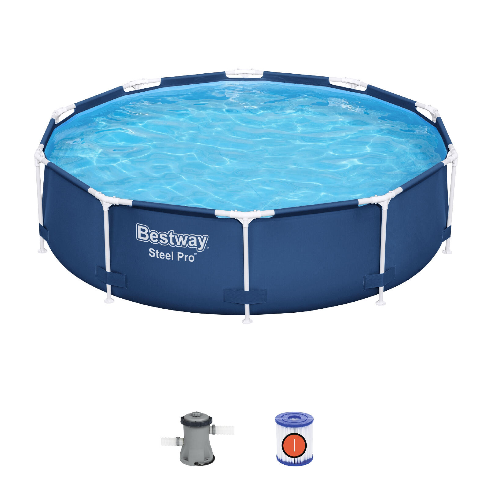 Basen Stelażowy Bestway Steel Pro 305 X 76 Cm