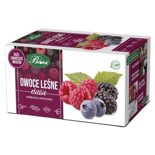 BiFix Herbatka owocowa Owoce leśne, 20x 2,5 g -> Wysyłka od 1,99 - odbiór w Żabce