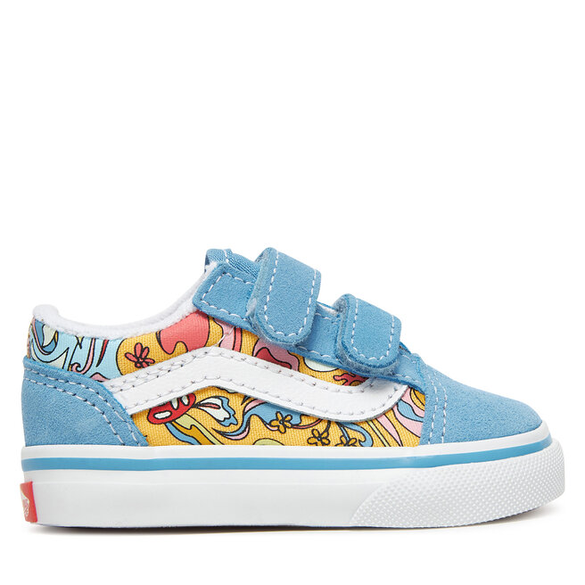 Sneakersy Vans Old Skool V VN000CS6BOX1 Błękitny