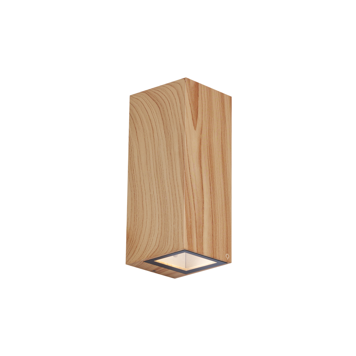 QAZQA Skandynawski kinkiet drewniany 2-punktowy GU10 70mm IP54 - Baleno