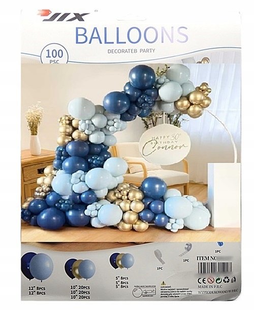 BALONY GIRLANDA DEKORACJA ŚLUB WESELE ROCZEK 100x