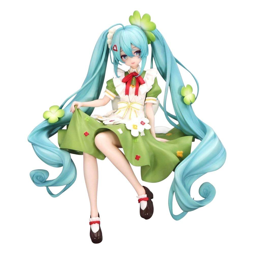 hatsune miku - flower fairy clover - figurka noodle stopper 15cm