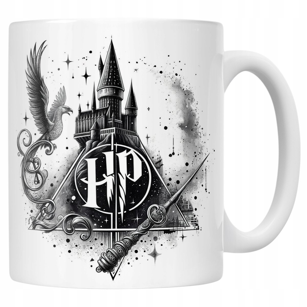 Kubek ceramiczny Harry Potter Insygnia Śmierci Dla Fanów Prezent