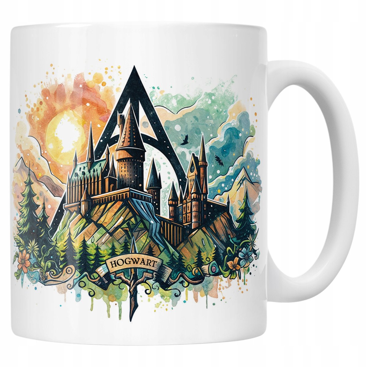 Kubek ceramiczny Harry Potter Insygnia Śmierci Dla Fanów Prezent