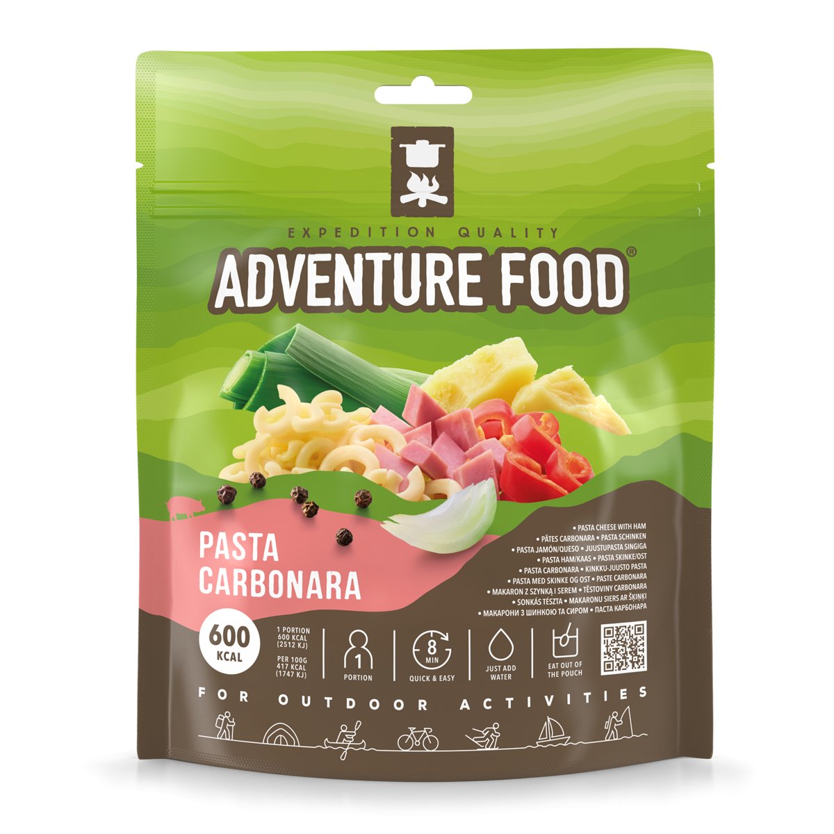 Potrawa AF Makaron Carbonara 600kcal