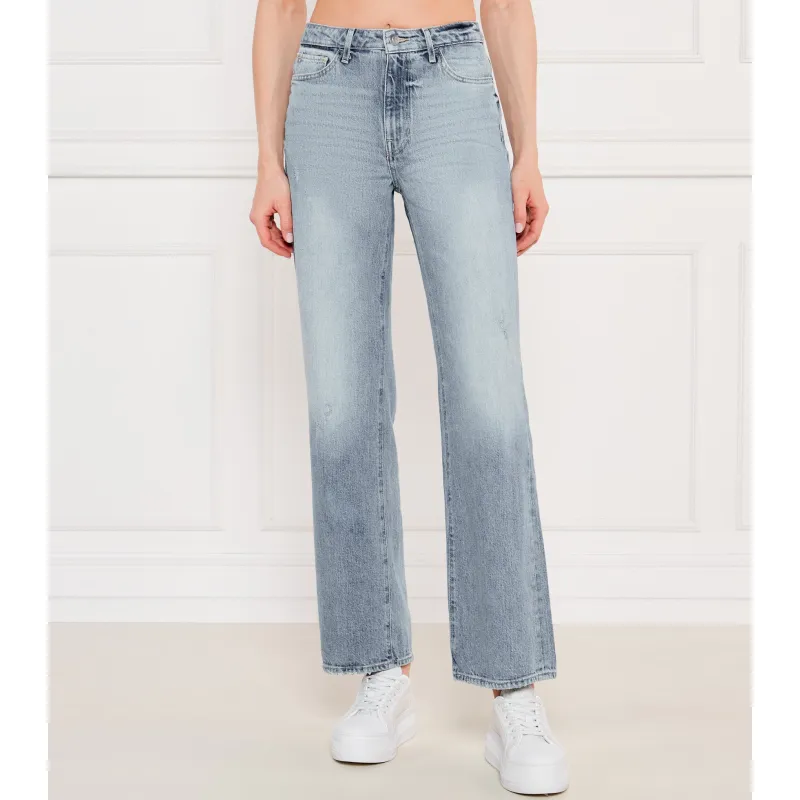 GUESS Jeansy 90'S flare fit high rise