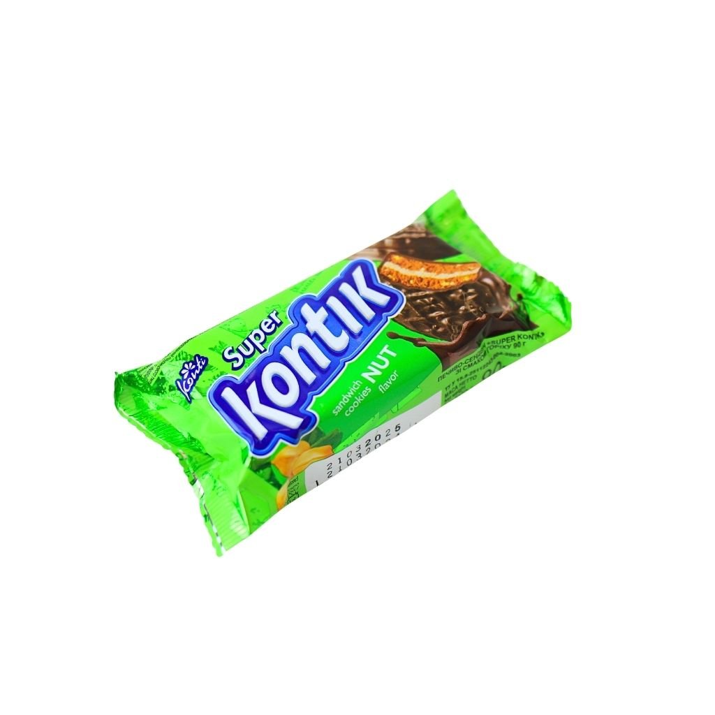 Ciastko-sandwich o smaku orzechowym 