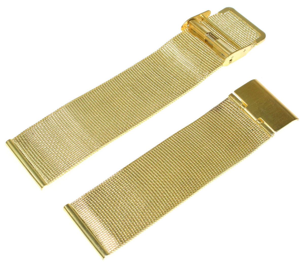 Bransoleta stalowa do zegarka Diloy MESH05-24-FB 24 mm z��ota