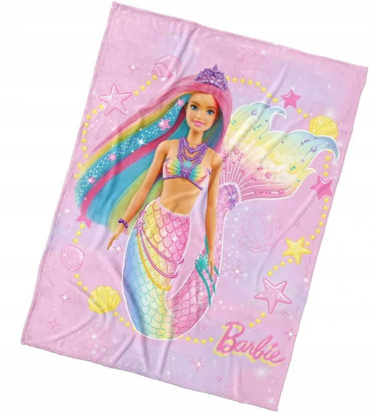 KOC CORAL BARBIE 150x200 cm SYRENKA