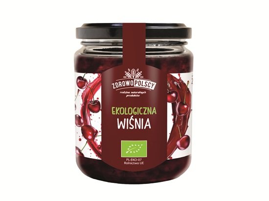 Zdrowopolscy Ekologiczna Wiśnia 260g