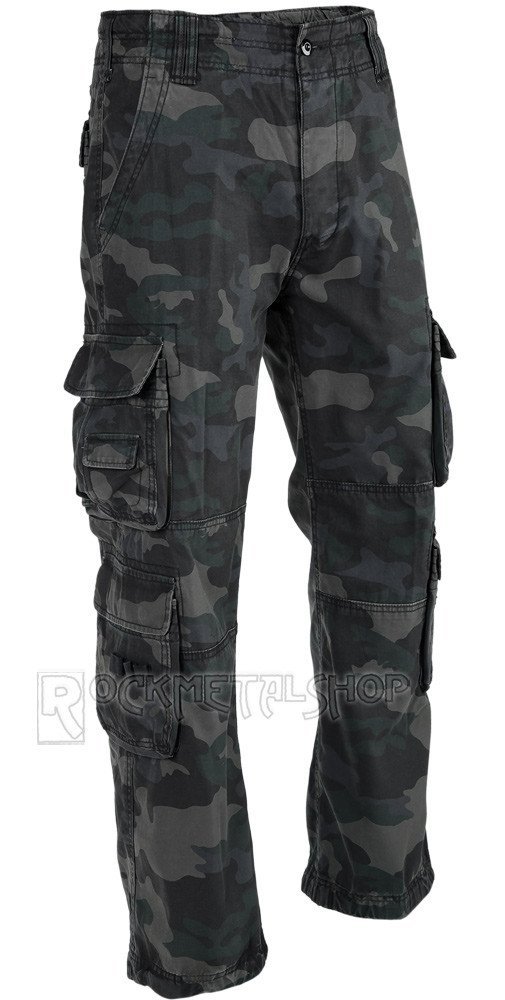 spodnie bojówki PURE VINTAGE darkcamo-XXL