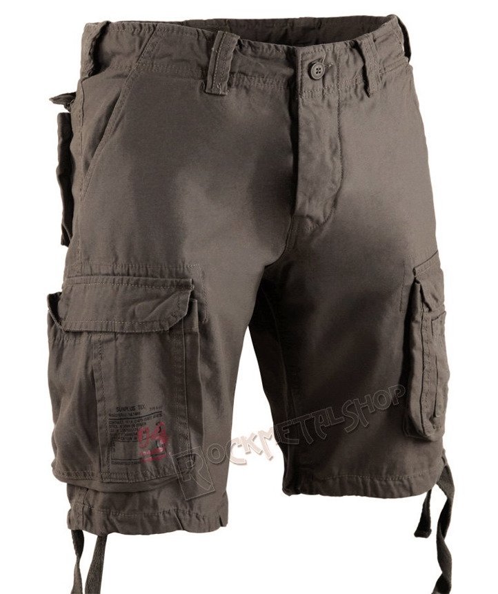 spodnie bojówki krótkie AIRBORNE VINTAGE OLIV-M