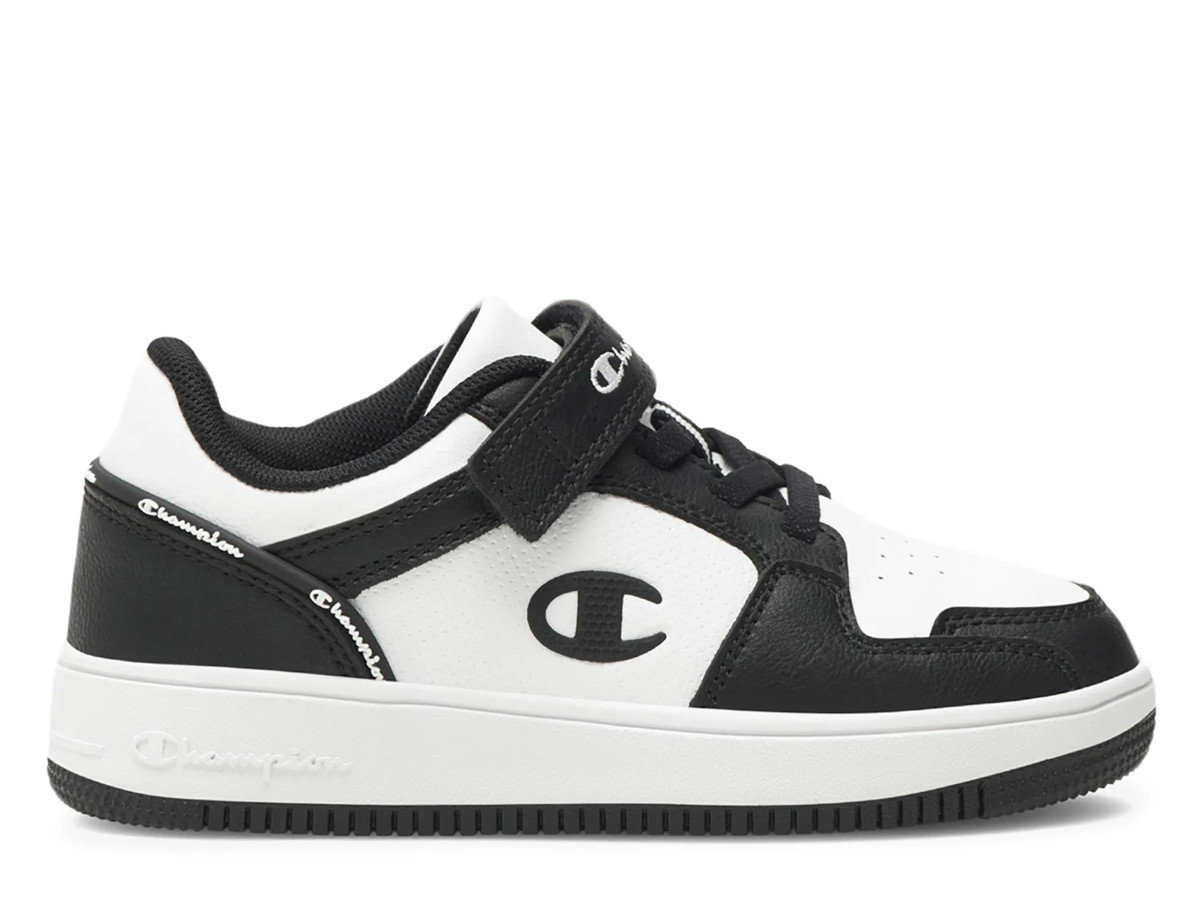 Buty dziecięce Champion S32414WW019 REBOUND 2.0 LOW B PS Białe