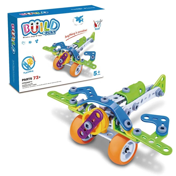 Klocki konstrukcyjne soft z miękkich elementów 73 elementy, miękkie, bezpieczne, precyzyjny montaż