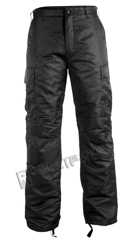 spodnie bojówki THERMO HOSE black-XL