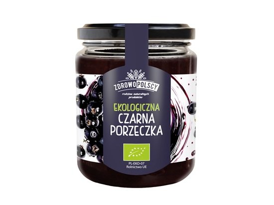 Zdrowopolscy Ekologiczna Czarna Porzeczka 260g
