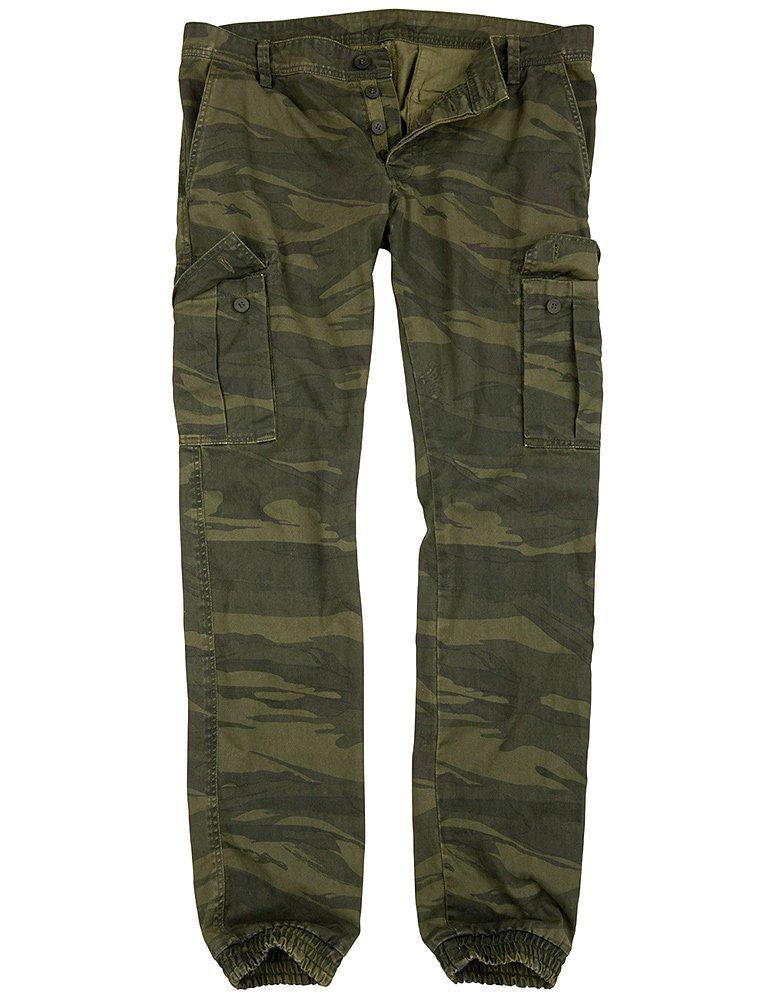spodnie joggery BAD BOYS PANTS - GREEN CAMO-XL