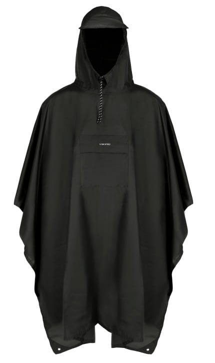 VIKING Vesper Poncho przeciwdeszczowe czarne