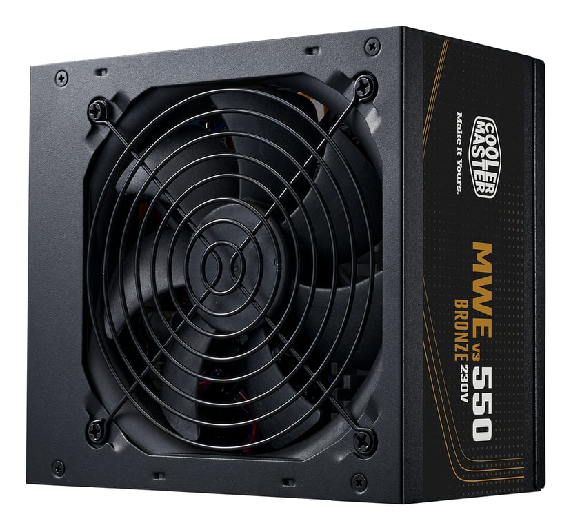 Cooler Master MWE Bronze 550 V3 230V moduł zasilaczy 550 W 24-pin ATX ATX Czarny MPE-5501-ACABW-3BEU