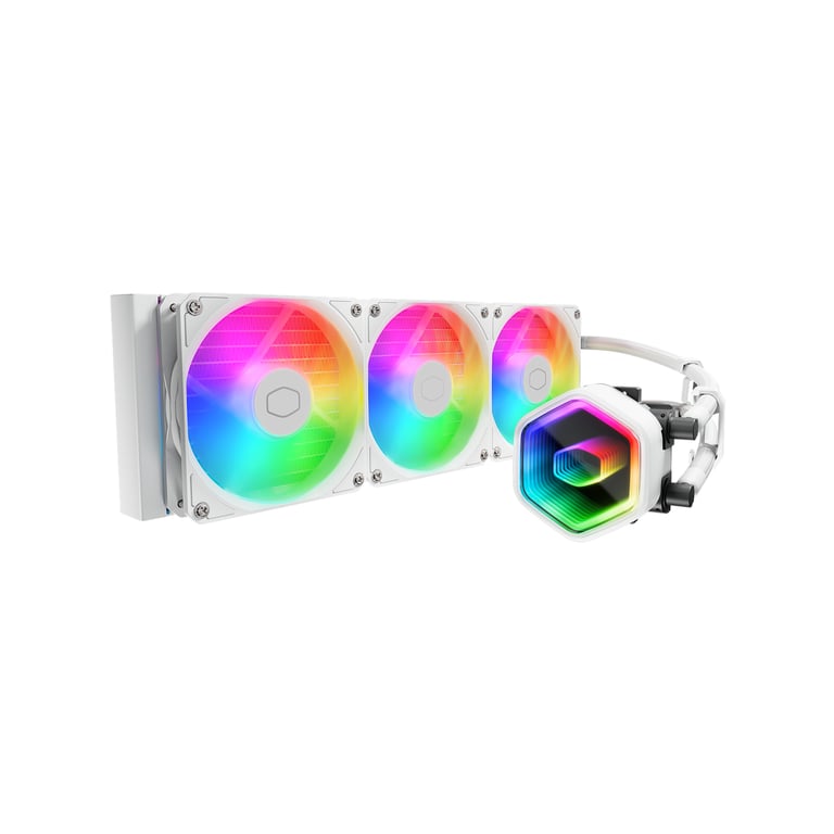 Cooler Master MasterLiquid 360 Core II White Procesor Zestaw do chłodzenia płynami 12 cm Biały 1 szt. MLW-D36M-A18PA-RW
