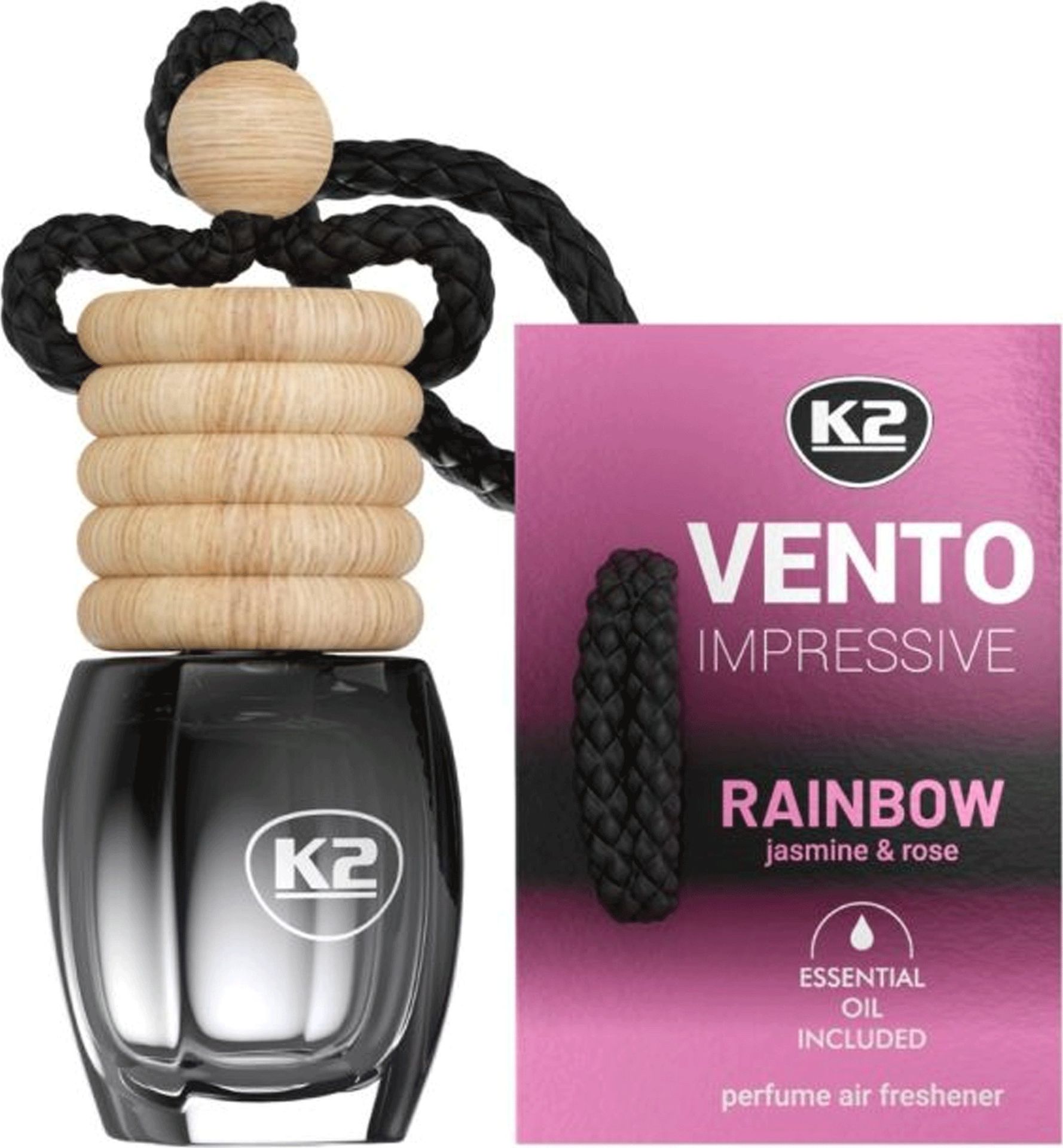 Osram K2 VENTO Solo impressive RAINBOW 8ml Zapach Samochodowy Odświeżacz