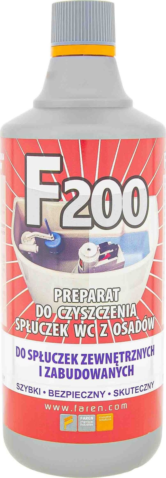 BRUNALI Środek do czyszczenia spłuczek WC z osadów F200 1000 ml
