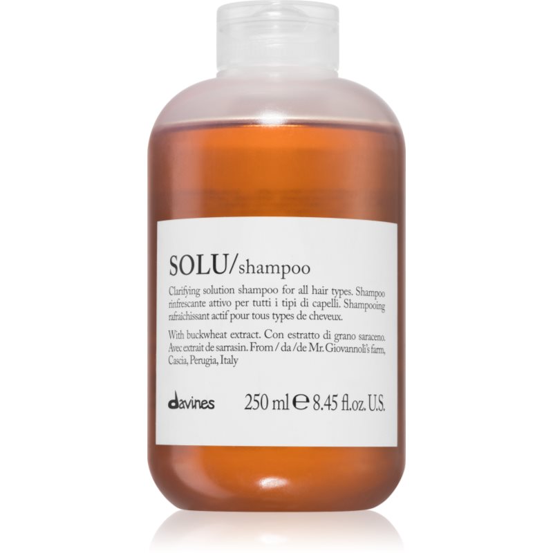 Davines Solu, aktywny szampon odświeżający, 250 ml