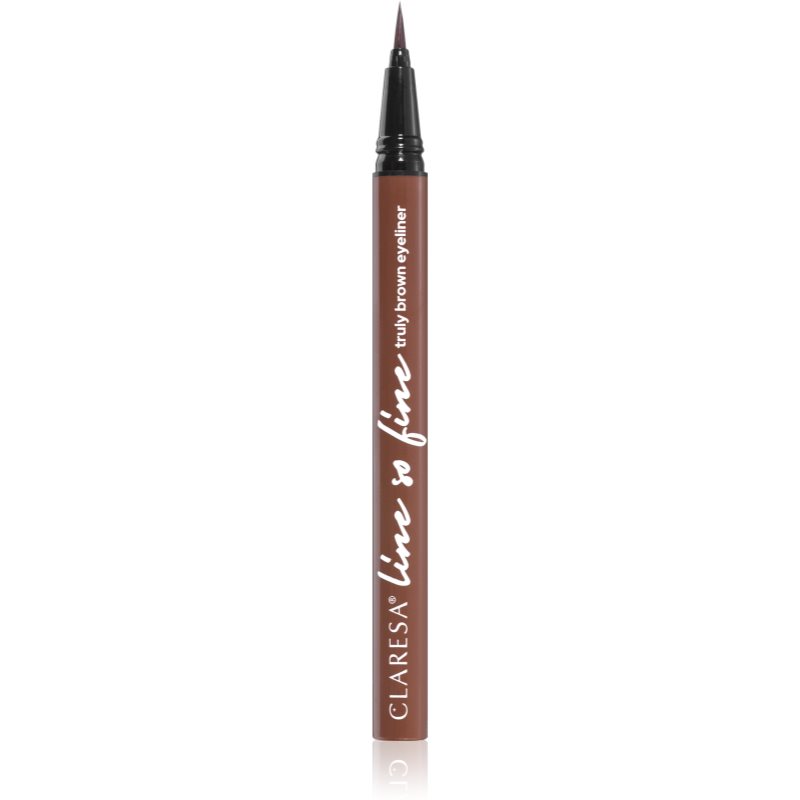 CLARESA LINE SO FINE EYELINER W PISAKU BROWN
