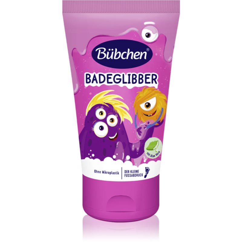 Bübchen Kids Bath Slime Pink kolorowa masa do kąpieli 3 y+ 130 ml