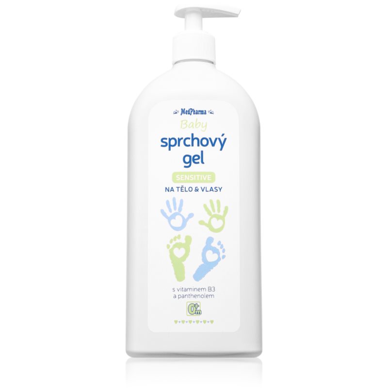 MedPharma Sprchový gel Sensitive baby szampon i żel pod prysznic dla dzieci 500 ml