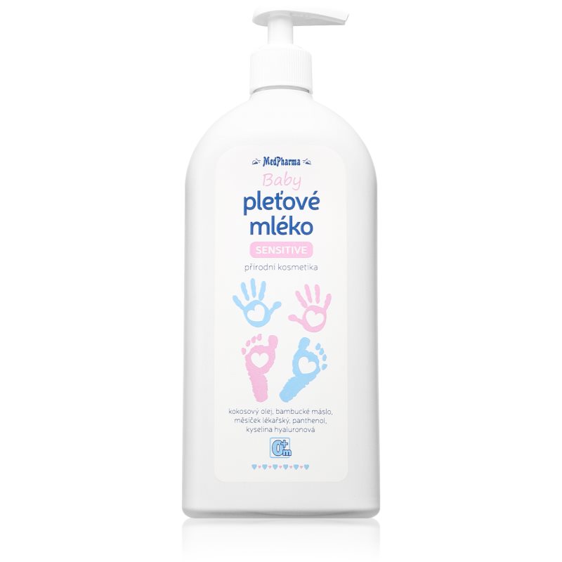 MedPharma Pleťové mléko Sensitive baby nawilżające mleczko do ciała dla dzieci od urodzenia 500 ml